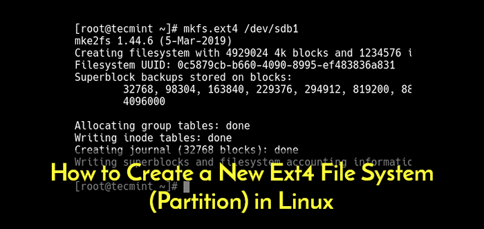 Ext4 dev. Ext4 dev