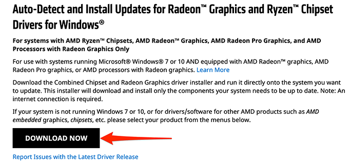 Auto detect and install radeon