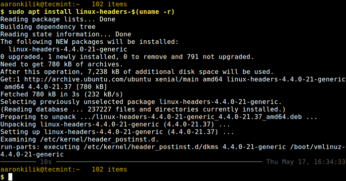 Kernel headers. Kernel headers